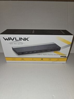 USB-C Triple Display Docking Station with Box